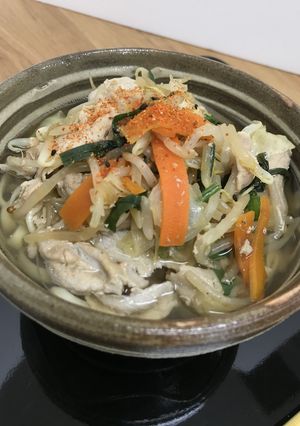 カット野菜で☆肉野菜そば-レシピのメイン写真