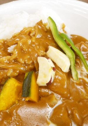 温野菜のっけ~バターチキンカレー♪めっけ-レシピのメイン写真