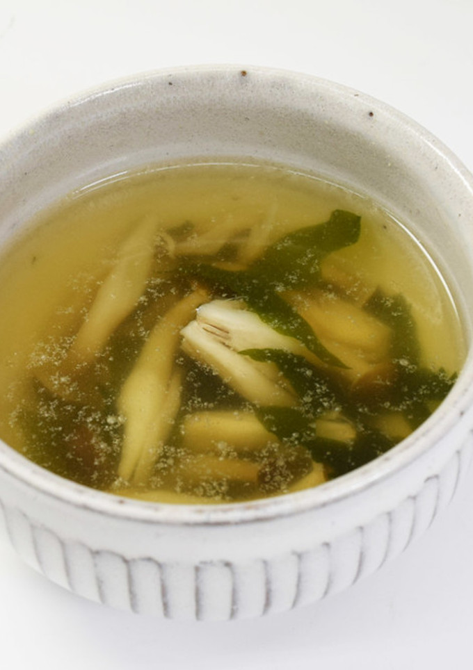 きのことわかめの中華スープ-レシピのメイン写真