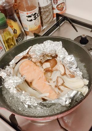 鮭のホイール焼き-レシピのメイン写真