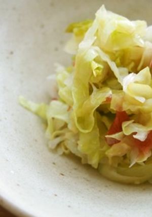 キャベツ・長ネギの梅和え♪シャキシャキ-レシピのメイン写真