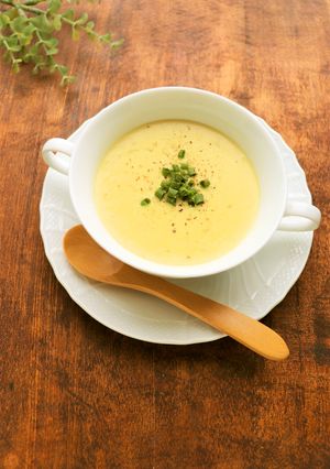 発芽玄米で栄養満点☆食べるコーンスープ-レシピのメイン写真