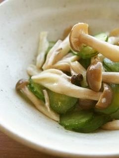 胡瓜・しめじのナムル♪しめじ香る♪-レシピのメイン写真