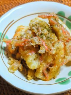 紅生姜入りちくわの磯辺揚げ-レシピのメイン写真