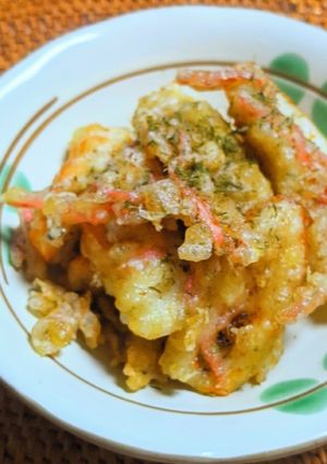 紅生姜入りちくわの磯辺揚げ-レシピのメイン写真