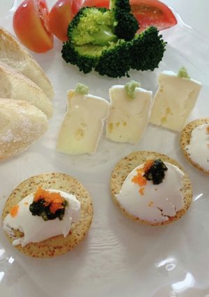 簡単ワサビチーズ-レシピのメイン写真