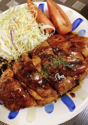⭐️子供が大好きな美味しい照り焼きチキン-レシピのメイン写真