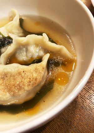 簡単★餃子スープ-レシピのメイン写真