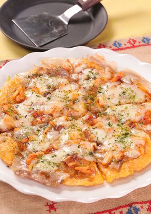 キムチーズお好み焼き-レシピのメイン写真