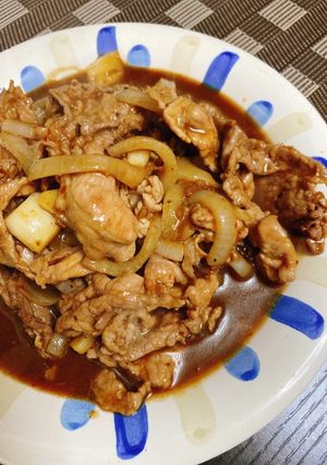 ⭐️ 簡単で美味しい豚肉のスタミナ炒め-レシピのメイン写真