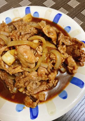 ⭐️ 簡単で美味しい豚肉のスタミナ炒め-レシピのメイン写真