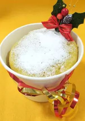 レンジ簡単☆プチホールケーキ（卵乳小麦無-レシピのメイン写真