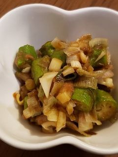 オクラとみょうがのめんつゆ和え-レシピのメイン写真