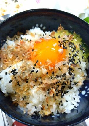 ごましお☆卵かけごはん-レシピのメイン写真