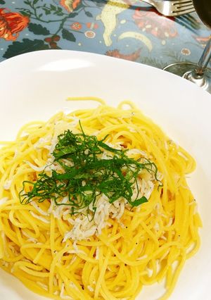 ボウルで混ぜ混ぜ♪しらすのペペロンチーノ-レシピのメイン写真
