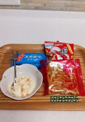 一味入りマヨでスナック菓子の味変！-レシピのメイン写真