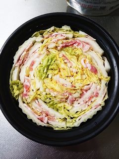 豚バラと白菜のミルフィーユ鍋-レシピのメイン写真