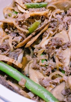 ご飯が進む◎牛肉の五目きんぴら-レシピのメイン写真