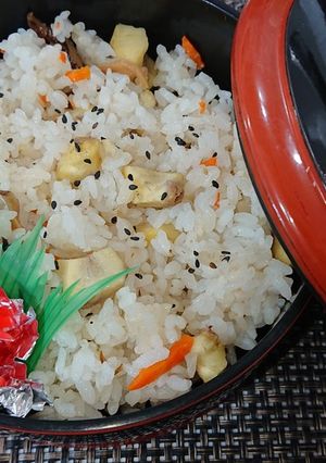 ちょっぴり甘い栗ご飯-レシピのメイン写真