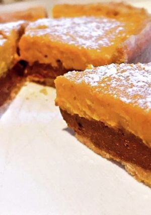 カボチャのチョコタルト-レシピのメイン写真