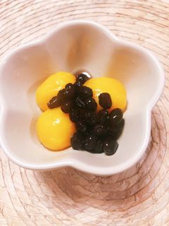 簡単!かぼちゃ白玉-レシピのメイン写真