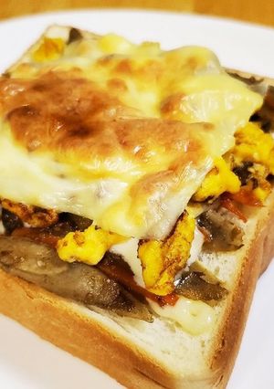 きんぴら の オムチートースト-レシピのメイン写真