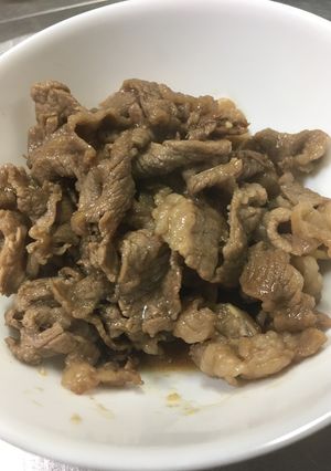 ★牛焼き肉（お弁当向け）-レシピのメイン写真