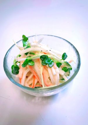 大根とカニカマのマヨネーズ和え-レシピのメイン写真