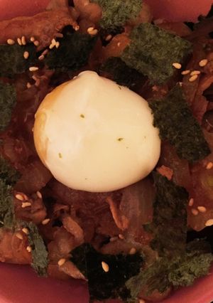 簡単！ぽん助さんのこってりコク旨豚丼-レシピのメイン写真