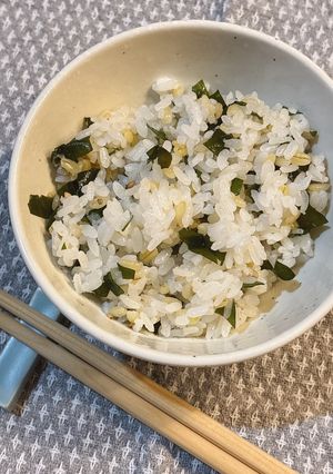 水溶性食物繊維◎もち麦わかめごはん-レシピのメイン写真