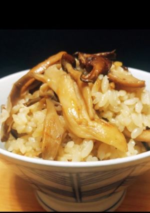 焼ききのこの炊き込みご飯-レシピのメイン写真
