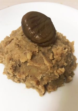 あるもだけ簡単なんちゃって百均モンブラン-レシピのメイン写真