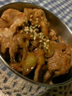 豚肉とみょうがの豆板醤炒め♪-レシピのメイン写真