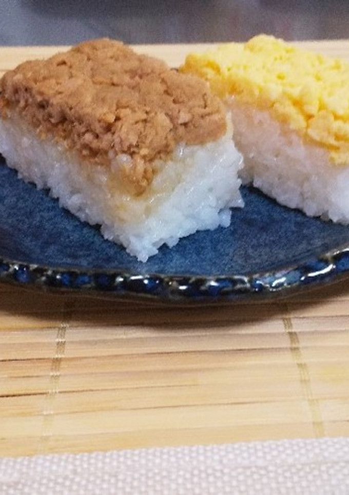 お弁当箱でOK☆シーチキンの押し寿司。-レシピのメイン写真