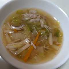 具だくさん白菜のあんかけスープ-レシピのメイン写真
