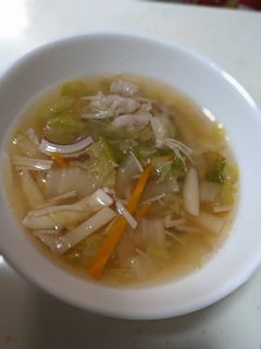 具だくさん白菜のあんかけスープ-レシピのメイン写真