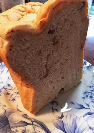 HBでしっとり胡桃食パン-レシピのメイン写真