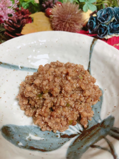 お弁当用やあと1品に♬鶏そぼろ♡ -レシピのメイン写真