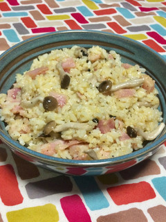 超簡単☆濃厚チーズのカルボナーラ炒飯♫-レシピのメイン写真