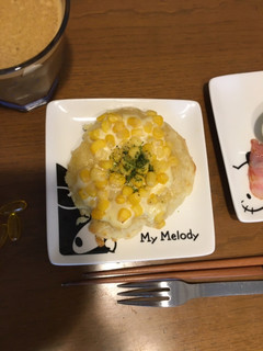 朝でも簡単!コーンマヨパン-レシピのメイン写真
