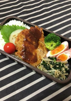 男子高校生弁当★82 のっけ弁-レシピのメイン写真