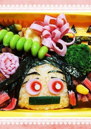 キャラ弁 鬼滅の刃 (ねずこ)-レシピのメイン写真