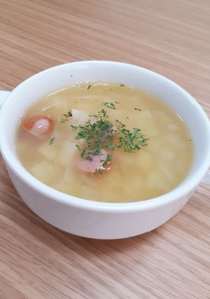 とろとろじゃがいもとウィンナーのスープ-レシピのメイン写真