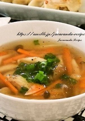 しめじとにんじんの生姜スープ-レシピのメイン写真