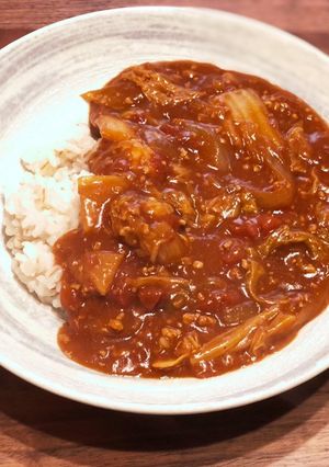 無水白菜ハヤシカレー-レシピのメイン写真