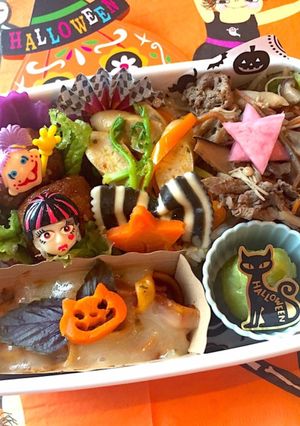 あり合わせ ハロウィン弁当-レシピのメイン写真