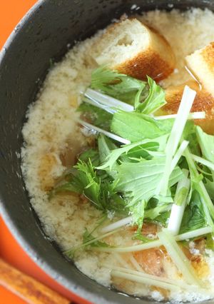 お酢と豆乳のスープ-レシピのメイン写真