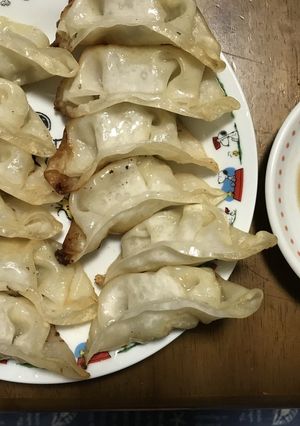 普通の餃子でホワイト餃子の焼き方-レシピのメイン写真