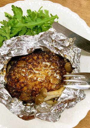 包み焼きハンバーグ マスタードソース-レシピのメイン写真