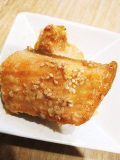魚キライが「うまー!」鮭の甘辛ゴマまぶし-レシピのメイン写真